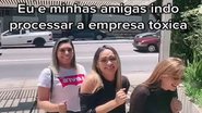 Vídeo publicado por Esmeralda Mello - Divulgação/ Redes Sociais