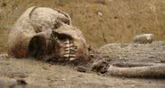 Esqueleto da Senhora de Bietikow, descoberta na Alemanha - Divulgação - Philipp Roskoschinski/Archaeros