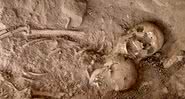 Os restos mortais encontrados - Divulgação/Projeto de Escavações Bethsaida