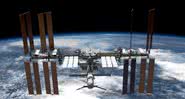 Fotografia da estação espacial ISS, da Nasa - Getty Images
