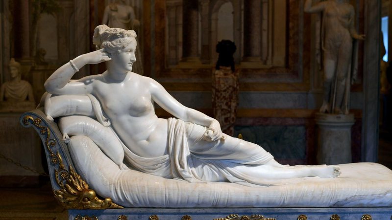 Estátua de Paolina Bonaparte, de Antonio Canova - Wikimedia Commons