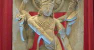 Imagem da estátua recuperada - Divulgação / Indian High Commission London
