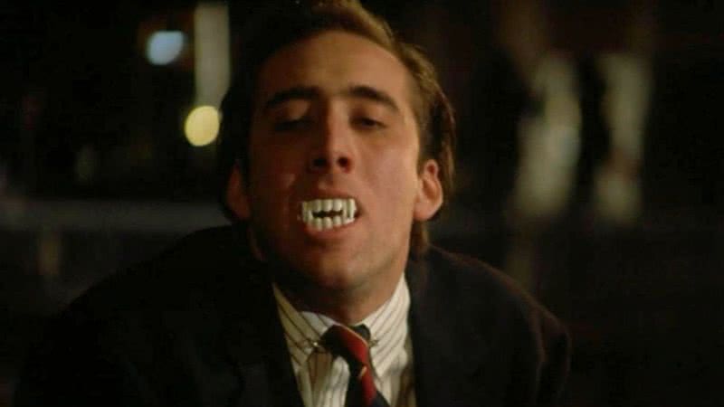 Nicolas Cage em “Um Estranho Vampiro” (1989).