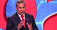 Ollanta Humala enquanto tentava retornar à presidência nas eleições de 2021 no país - Getty Images