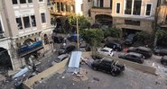 Capital libanesa destruída após a explosão na região portuária - Wikimedia Commons