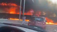 Explosão no bairro de Aguascalientes, no  México, - Reprodução/Vídeo/Twitter: @azucenau