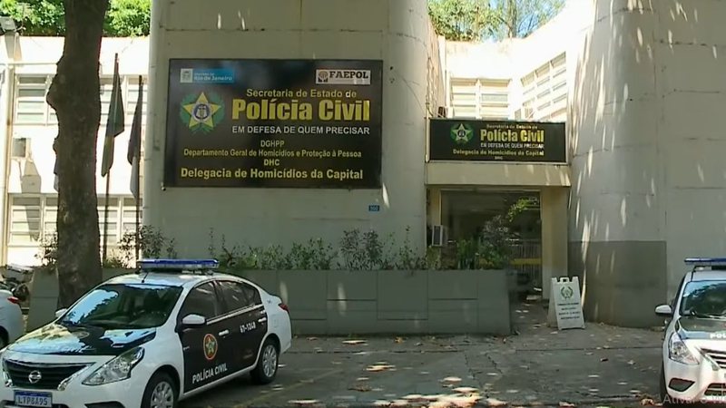 Fachada da Polícia Civil do Rio de Janeiro