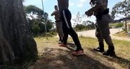 Imagem da abordagem policial em Goiás - Divulgação/ Vídeo/ Arquivo Pessoal