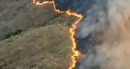 Imagem das queimadas no Pantanal - Divulgação/Twitter