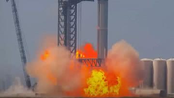 Explosão de foguete da SpaceX - Video/NASA Spacefligh