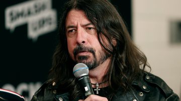 Imagem de Dave Grohl, vocalista do 'Foo Fighters' - Getty Images