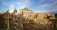 Imagem meramente ilustrativa das ruínas do Fórum Romano - Creative Commons/ Wikimedia Commons
