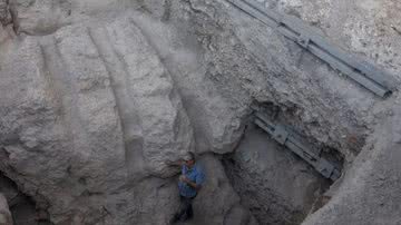 Fosso encontrado em Jerusalém - Reprodução / Yuval Gadot