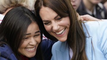 Kariny Marcelino e a princesa Kate Middleton - Reprodução / Redes Sociais