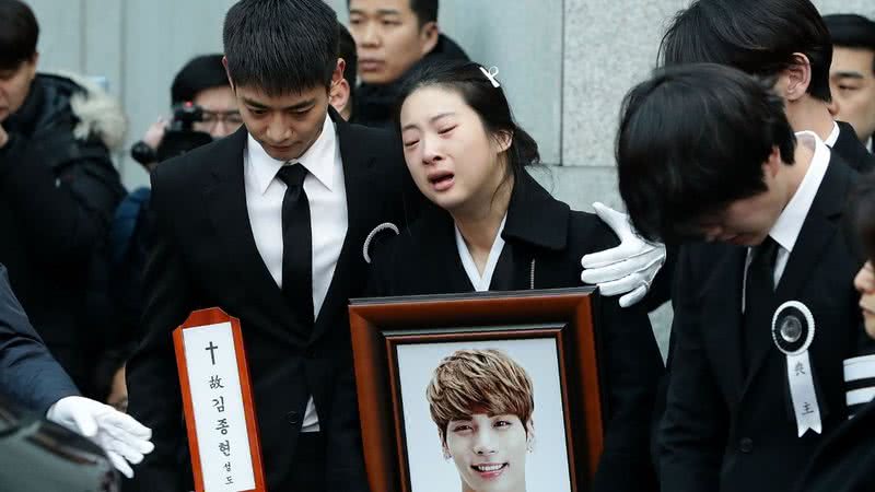 Funeral do Idol Kim Jong-hyun - Getty Images