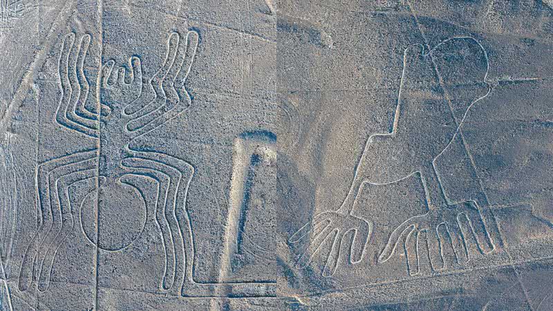 Geoglifos de Nazca - Fotos por Diego Delso pelo Wikimedia Commons