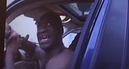 Trecho do vídeo vazado em que Floyd se mostra amedrontado com a presença da polícia - Divulgação - Youtube