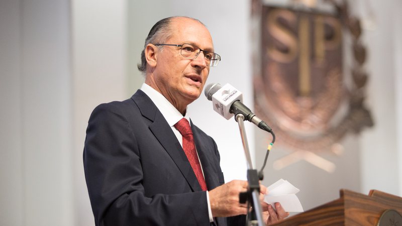 Fotografia de Alckmin em meados de 2015