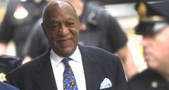 O comediante Bill Cosby após ter sido condenado, em 2018 - Getty Images