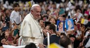 O Papa Francisco em evento aberto ao público - Getty Images