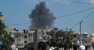 Bombardeio feito à Faixa de Gaza - Getty Images