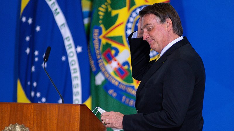 Fotografia de Jair Bolsonaro - Getty Images
