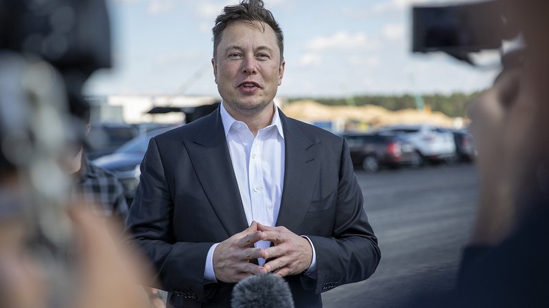 Fotografia do empresário Elon Musk - Getty Images