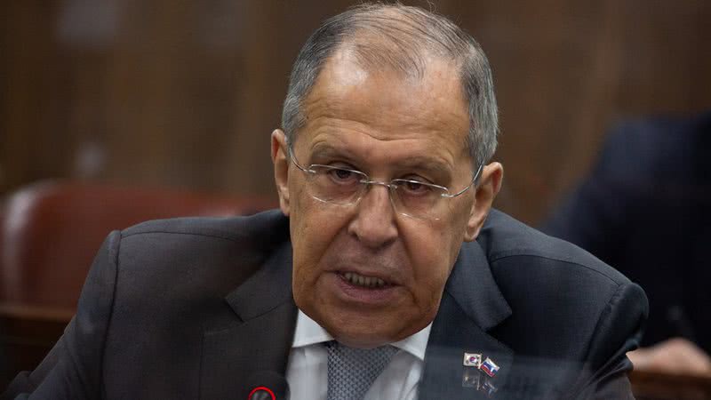 Sergei Lavrov, ministro das Relações Exteriores da Rússia - Getty Images