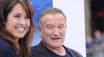 Susan ao lado de Robin Williams - Getty Images