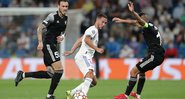 Disputa entre jogadores do Sheriff e do Real Madrid - Getty Images