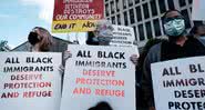 Protestos contra a deportação de migrantes - Getty Images