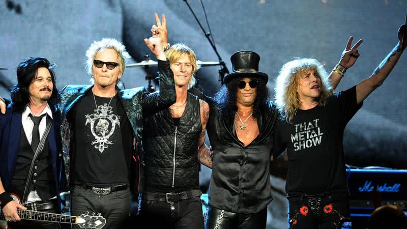 Membros do Guns 'N Roses - Getty Images