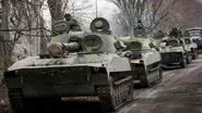 Imagem ilustrativa da invasão russa na Ucrânia - Getty Images