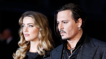 Amber Heard ao lado de Johnny Depp - Getty Images