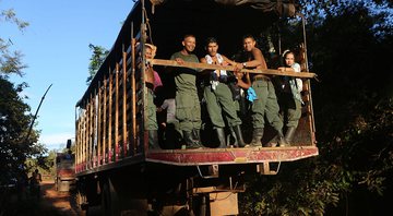 Rebeldes das Farcs (Forças Armadas Revolucionárias da Colômbia) em 2016 - Getty Images
