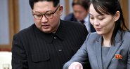 Kim Jong-Un e sua irmã Kim Yo-jong - Getty Images