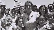 A primeira-ministra de Israel, Golda Meir - Domínio Público