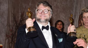 O diretor Guillermo del Toro no Oscar de 2018 - Getty Images