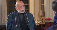 Hamid Karzai em entrevista para a emissora BBC (2021) - Reprodução / Youtube (BBC News)