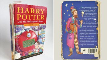 Edição de Harry Potter e a Pedra Filosofal que foi vendida em leilão - Richard Winterton Auctioneers