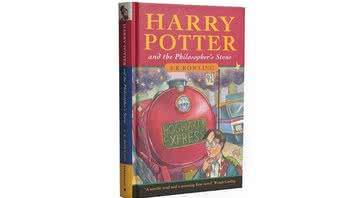 Livro da primeira edição de Harry Potter e a Pedra Filosofal leiloado - Divulgação/Auctioneers Tennants