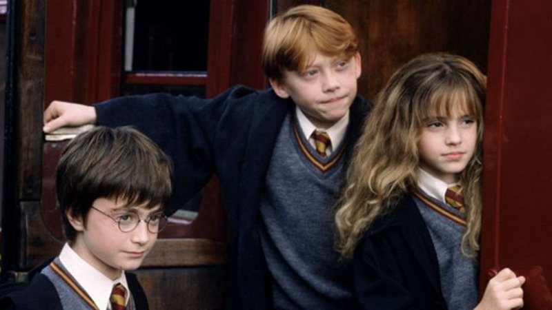 Atores no filme "Harry Potter e a Pedra Filosofal" (2001)