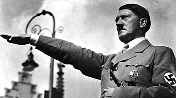 Adolf Hitler, líder nazista - Domínio Público