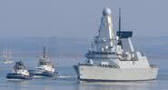 Imagem meramente ilustrativa de um HMS Defender britânico - Getty Images