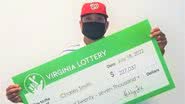 Charles Smith, vencedor do grande prêmio - Divulgação/Virginia Lottery