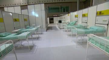 Hospital de campanha em Minas fechará sem receber nenhum paciente - Divulgação - Youtube
