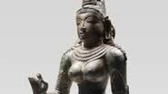 Ídolo contrabandeado da deusa hindu Parvati - Divulgação/Tamil Nadu Police