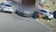 Imagem da câmera de segurança mostrando o momento do crime - Reprodução / Vídeo