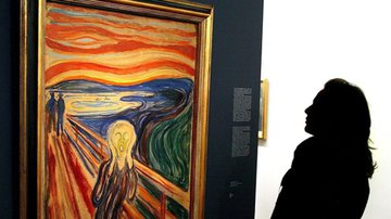Obra "O Grito" - Reprodução / Munch Museum