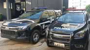 Imagem de carros da Polícia Civil de Mato Grosso - Divulgação/Polícia Civil de Mato Grosso